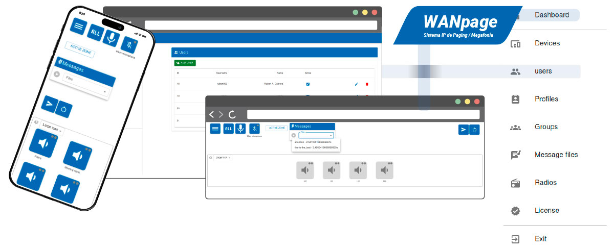 Voceo IP SURIX Wanpage